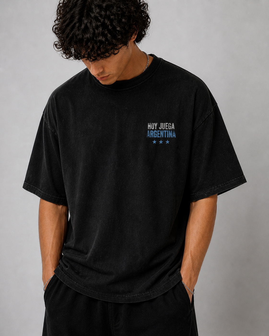 Remera Unisex - Hoy juega Argentina